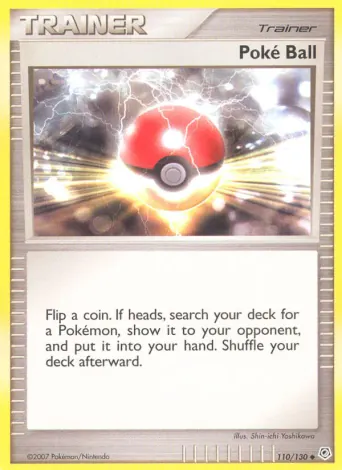 Poké Ball Pokémon card #110