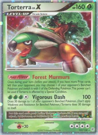 Torterra Pokémon card #122
