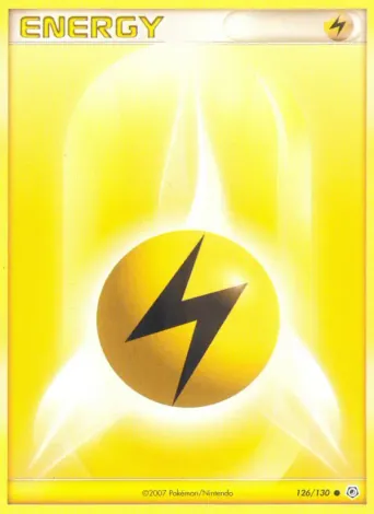 Lightning Energy Pokémon card #126
