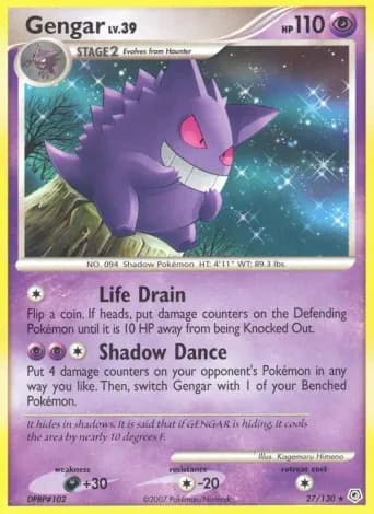 Gengar Pokémon card #27