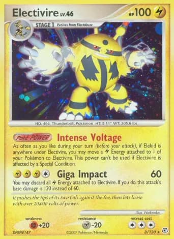 Electivire Pokémon card #3