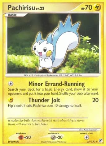 Pachirisu Pokémon card #35