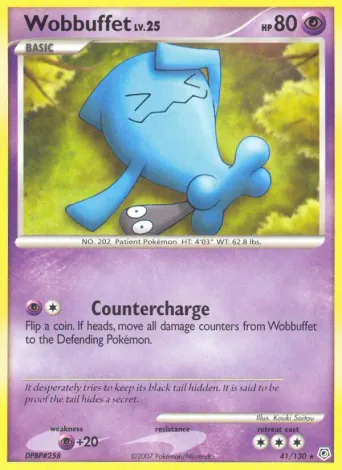 Wobbuffet Pokémon card #41