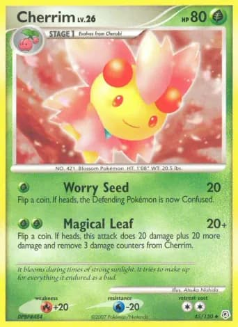 Cherrim Pokémon card #45