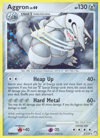 Aggron Pokémon card #1