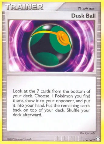 Dusk Ball Pokémon card #110