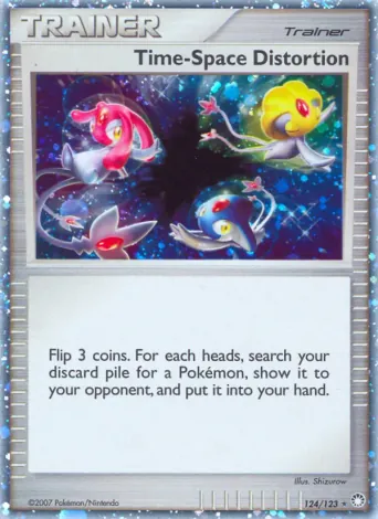 Time-Space Distortion Pokémon card #124