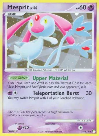 Mesprit Pokémon card #14