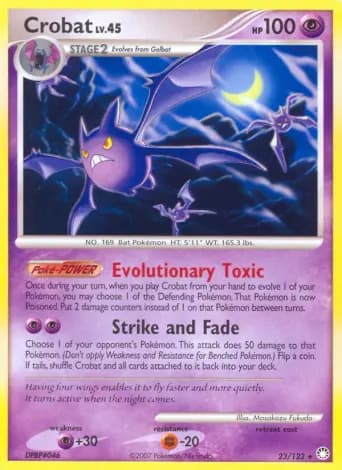 Crobat Pokémon card #23