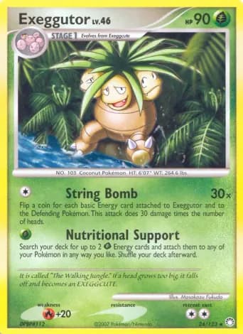 Exeggutor Pokémon card #24