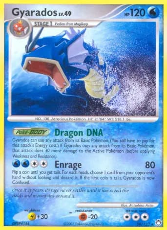 Gyarados Pokémon card #26