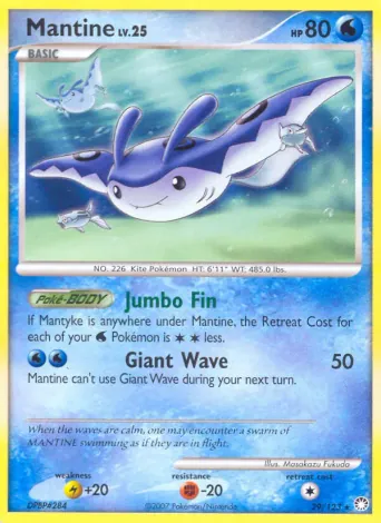 Mantine Pokémon card #29