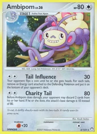Ambipom Pokémon card #3