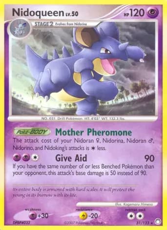 Nidoqueen Pokémon card #31