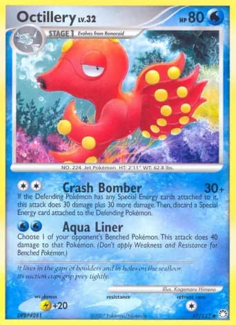 Octillery Pokémon card #57