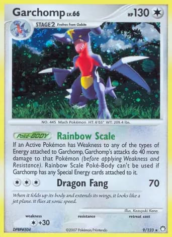 Garchomp Pokémon card #9