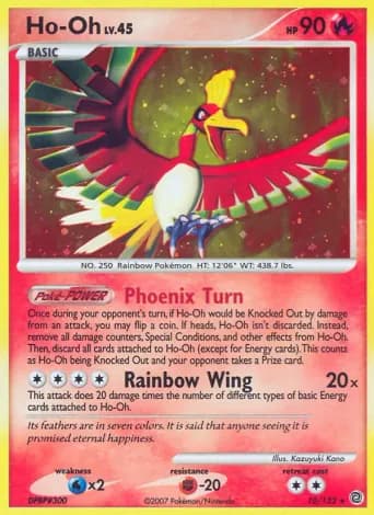 Ho-Oh Pokémon card #10