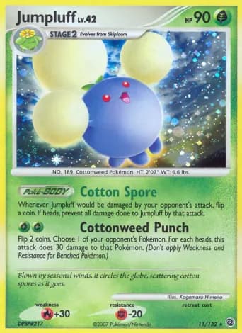 Jumpluff Pokémon card #11