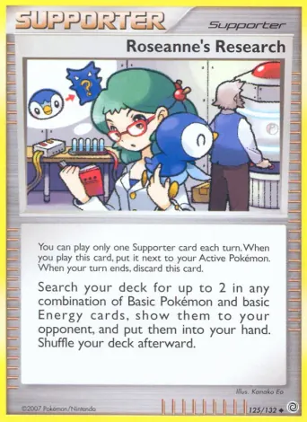 Roseanne's Research Pokémon card #125