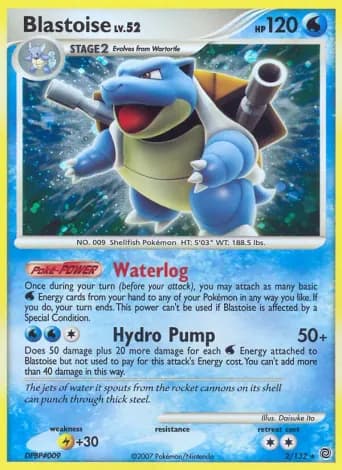 Blastoise Pokémon card #2