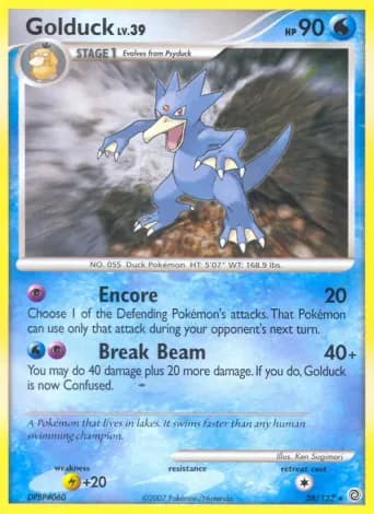 Golduck Pokémon card #28
