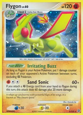 Flygon Pokémon card #5