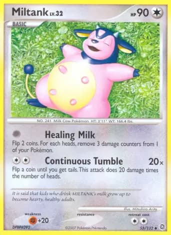 Miltank Pokémon card #55
