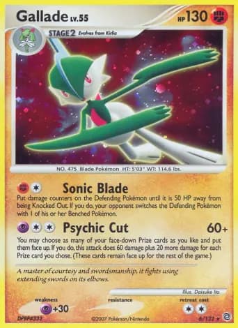 Gallade Pokémon card #6