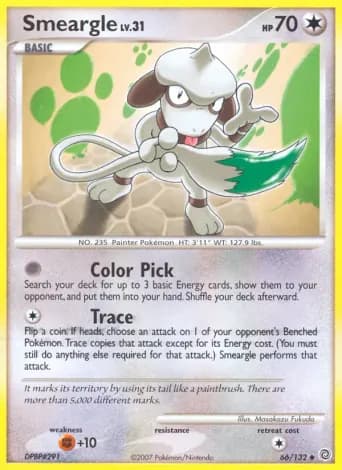 Smeargle Pokémon card #66