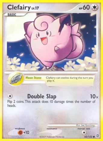 Clefairy Pokémon card #83