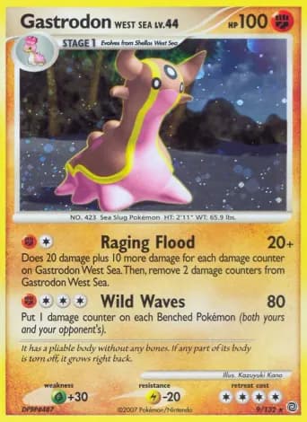 Gastrodon West Sea Pokémon card #9