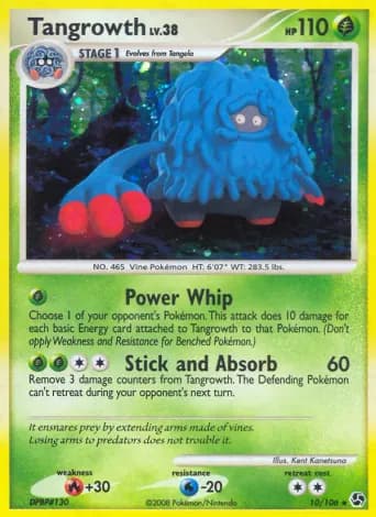 Tangrowth Pokémon card #10