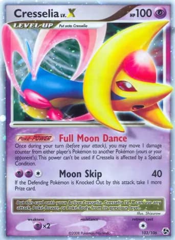 Cresselia Pokémon card #103