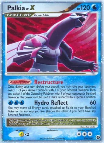 Palkia Pokémon card #106