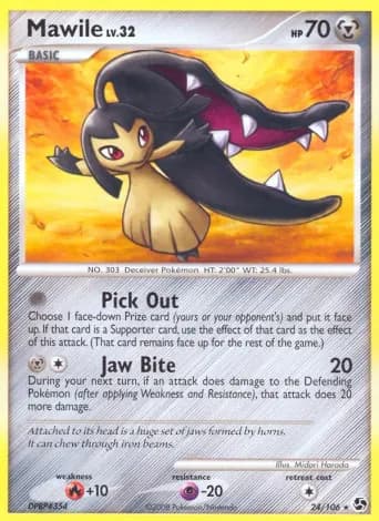 Mawile Pokémon card #24
