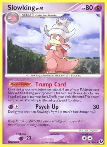 Slowking Pokémon card #28