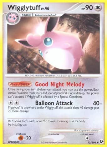 Wigglytuff Pokémon card #32