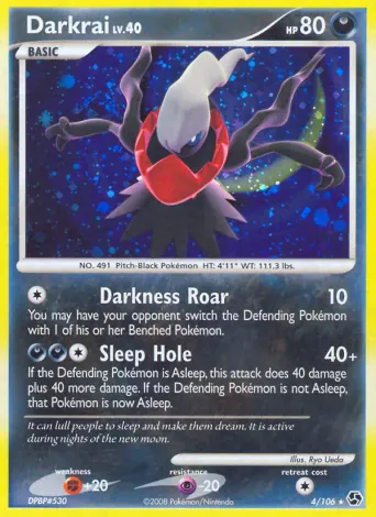 Darkrai Pokémon card #4