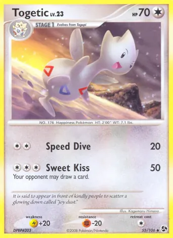 Togetic Pokémon card #55