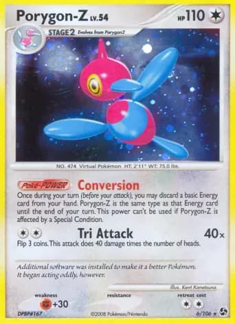 Porygon-Z Pokémon card #6
