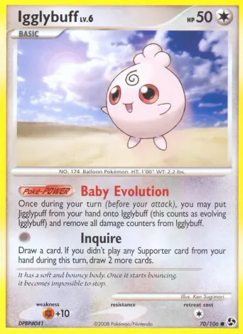 Igglybuff Pokémon card #70