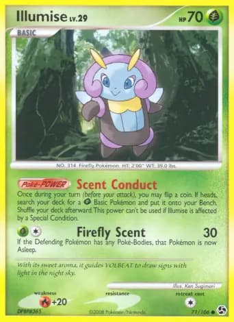 Illumise Pokémon card #71