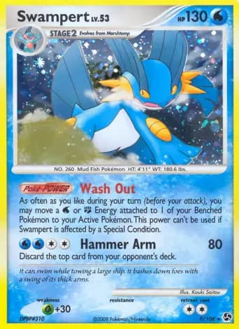 Swampert Pokémon card #9