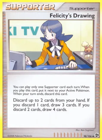 Felicity's Drawing Pokémon card #98