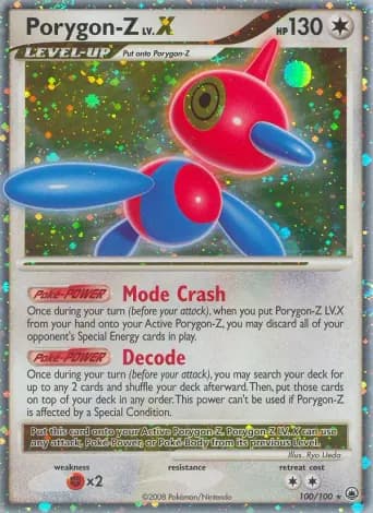 Porygon-Z Pokémon card #100