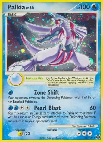 Palkia Pokémon card #11