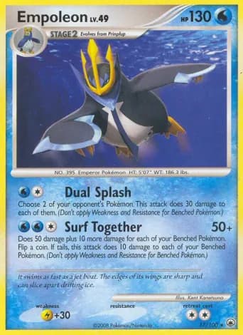 Empoleon Pokémon card #17