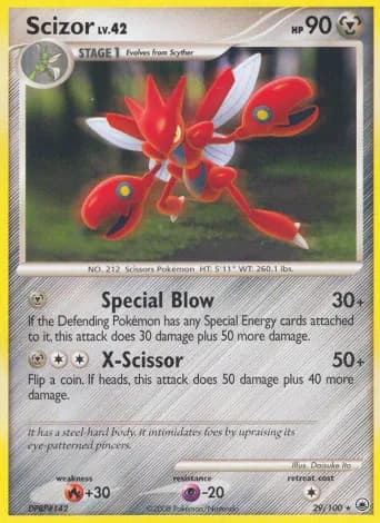 Scizor Pokémon card #29