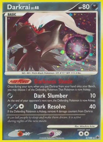 Darkrai Pokémon card #3