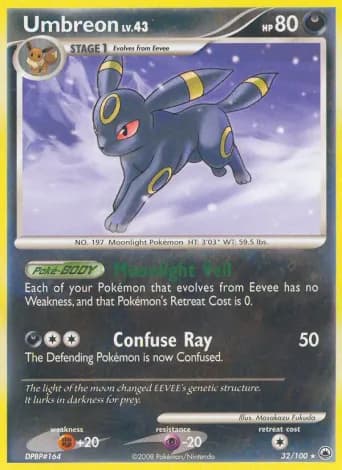 Umbreon Pokémon card #32